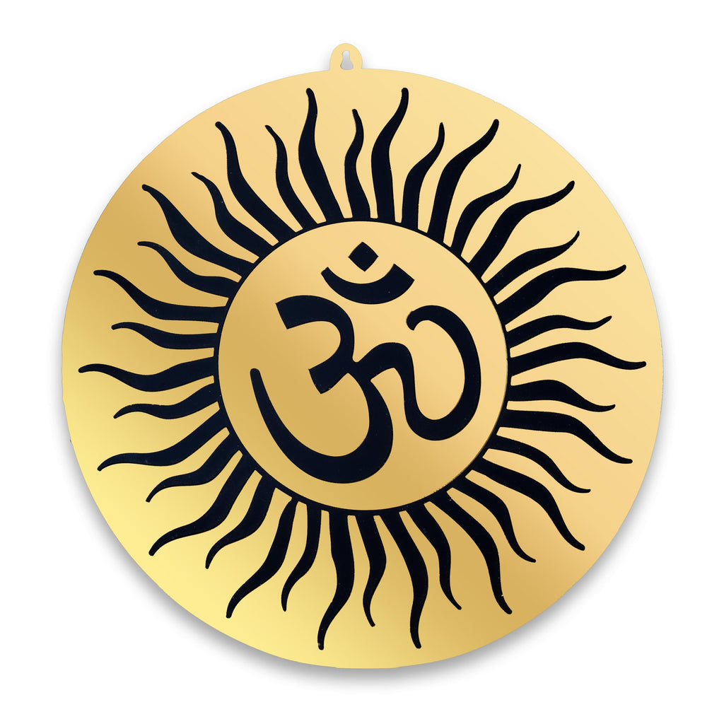 Om Wall Décor – Elegant Spiritual Home Decoration Piece