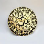 Om Designer Wall Clock – Elegant Spiritual Home Décor