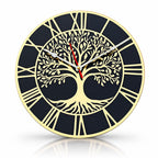 Roman Tree of Life 3D Acrylic Wall Clock | Home Wall Decor
