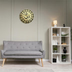 Om Designer Wall Clock – Elegant Spiritual Home Décor