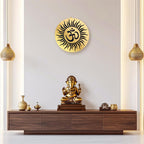 Om Wall Décor – Elegant Spiritual Home Decoration Piece