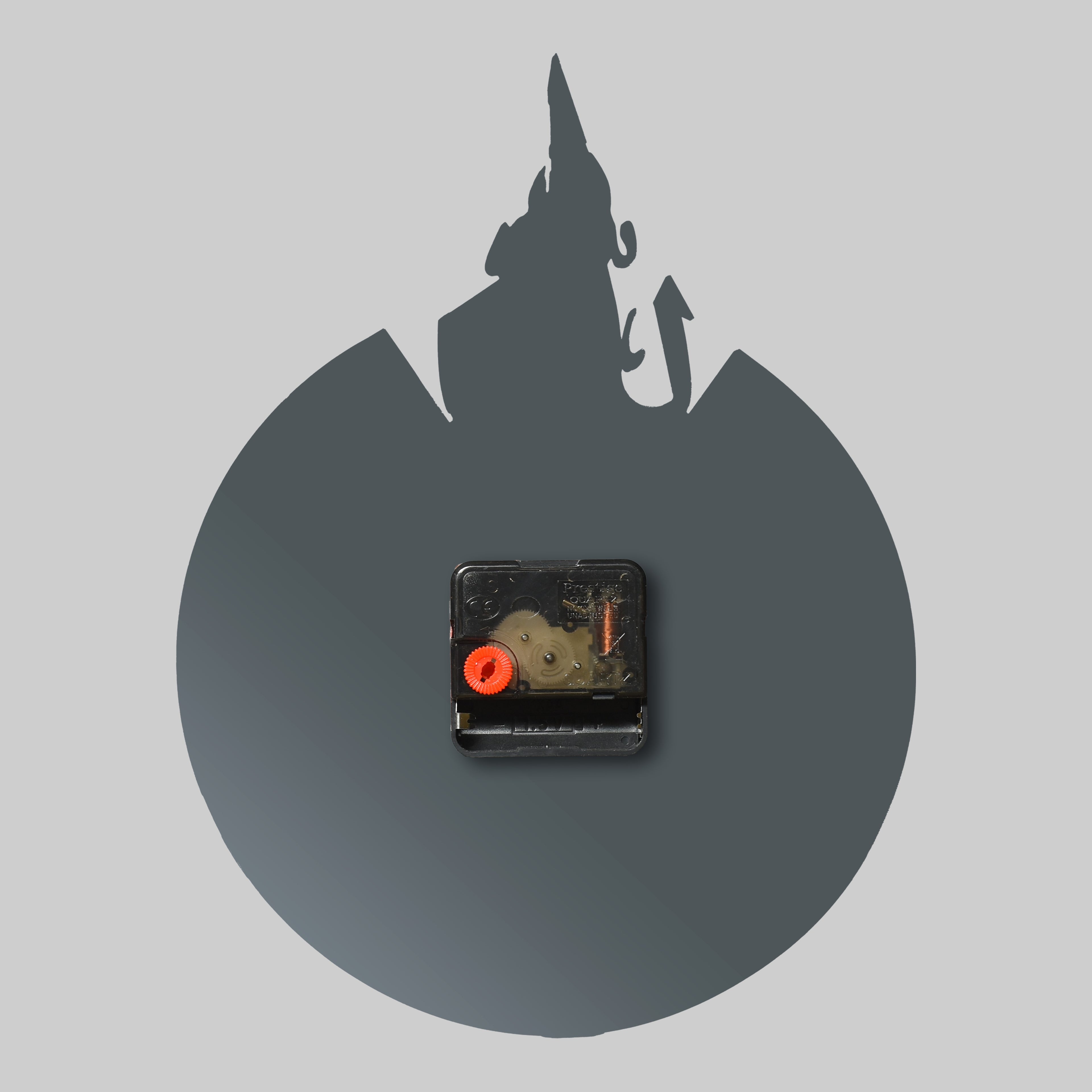 Premium Acrylic Allah Wall Clock – Islamic Decorative Art