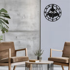 Premium Shiva Wall Clock – Spiritual Home Décor Timepiece