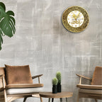 Ayatul Kursi Circle Wall Clock – Islamic Calligraphy Timepiece for Home & Prayer Décor