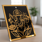 Lord Ganesha Acrylic Wall Frame