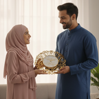 Allah Muhammad Islamic Wall Clock
