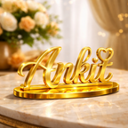 Royal Shine Table Nameplate