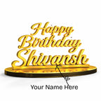 Personalized Golden Nameplate Gift
