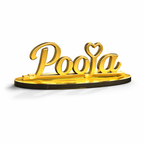 Gift Your Love Custom 3D Table Nameplate